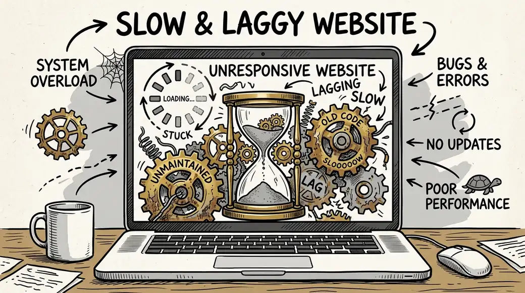 Website bị chậm, lỗi Core Web Vitals